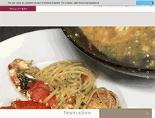 Tablet Screenshot of manuelsrestaurantandbar.com